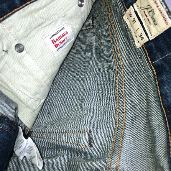 J.Crew 484 Selvedge Denim Jeans - Size 31/34 - Picture 4 of 6